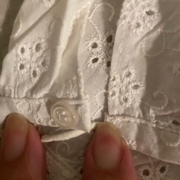 Cable & Gauge layered look blouse M - Picture 3 of 4